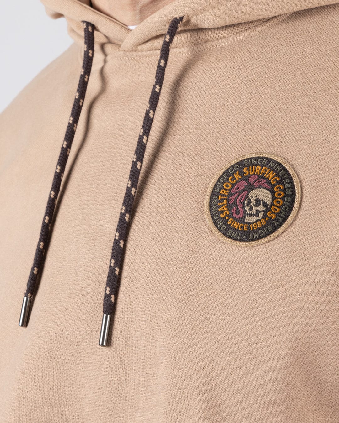Trail Slogan - Men's Pop Hoodie - Beige