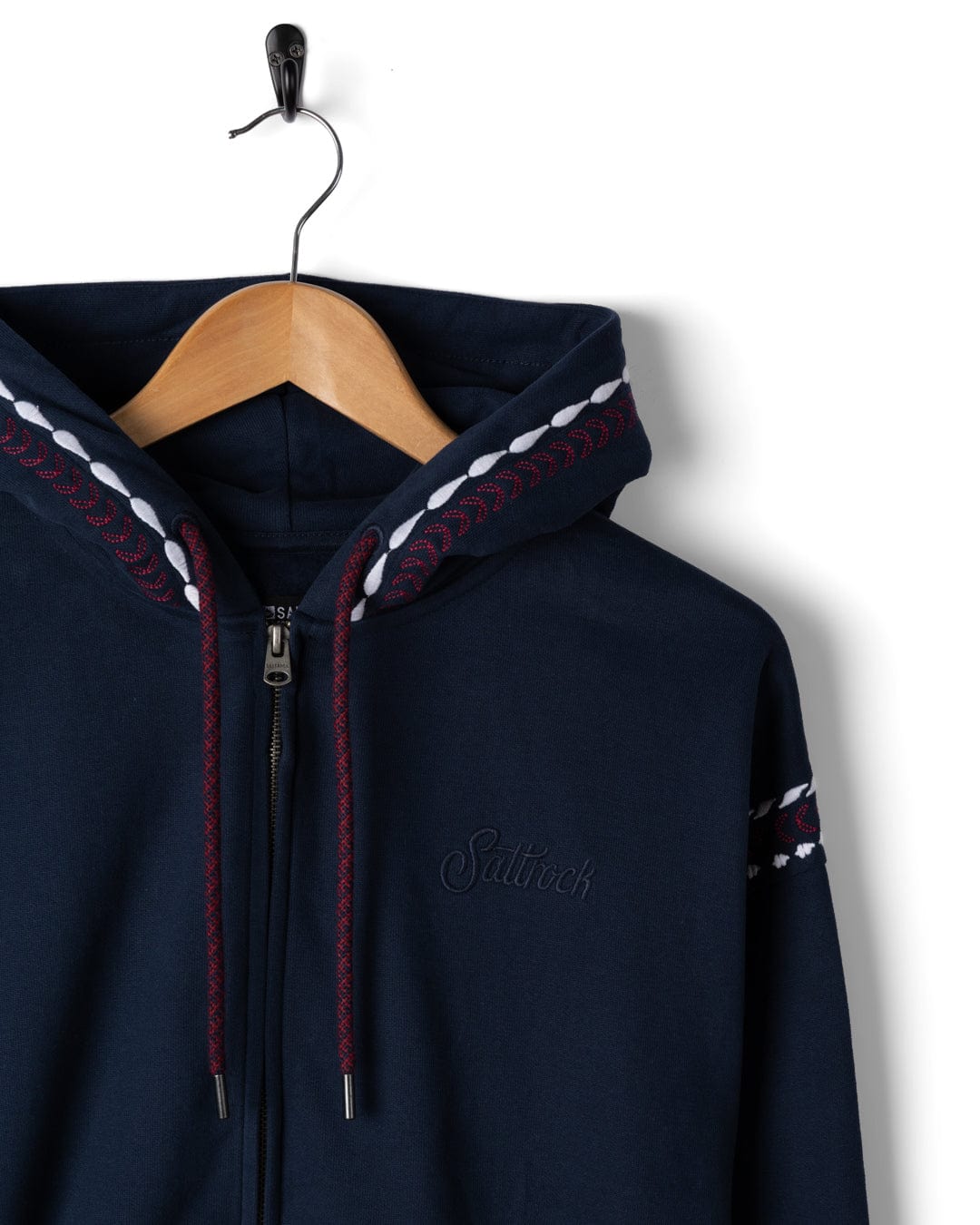 Auden - Womens Oversized Zip Hoodie - Blue