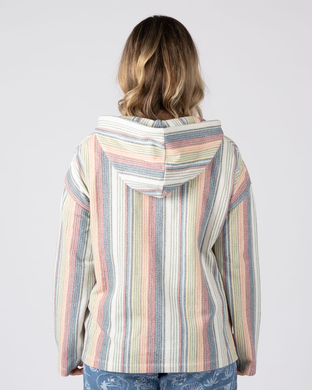 Delen Womens Pop Hoodie in Multicolour
