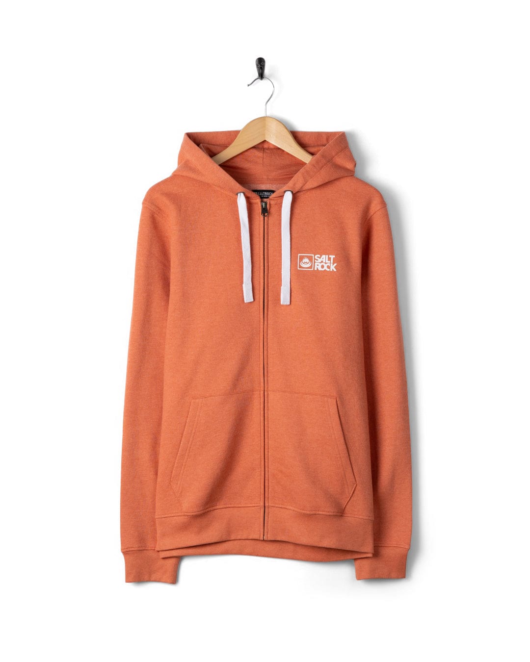 Saltrock Original - Mens Zip Hoodie - Orange