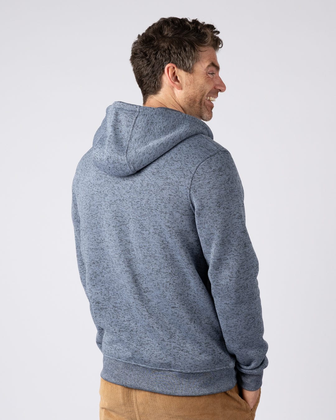 Levis Mens Water Resistant Zip Hoodie in Blue