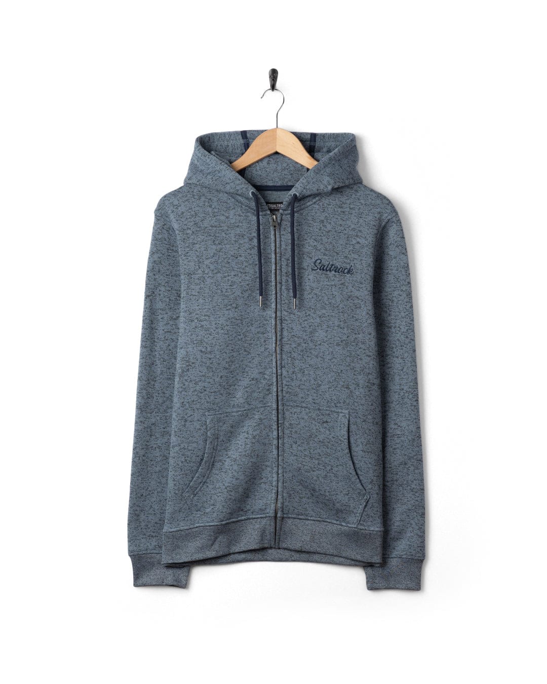 Levis Mens Water Resistant Zip Hoodie in Blue