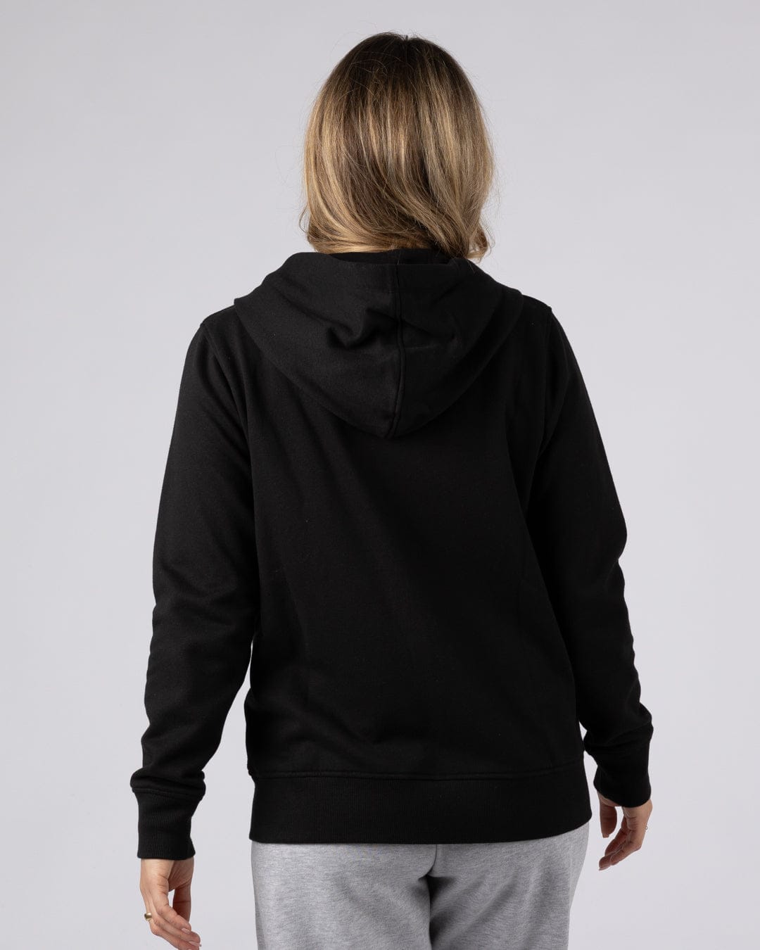 Velator - Womens Zip Hoodie - Black