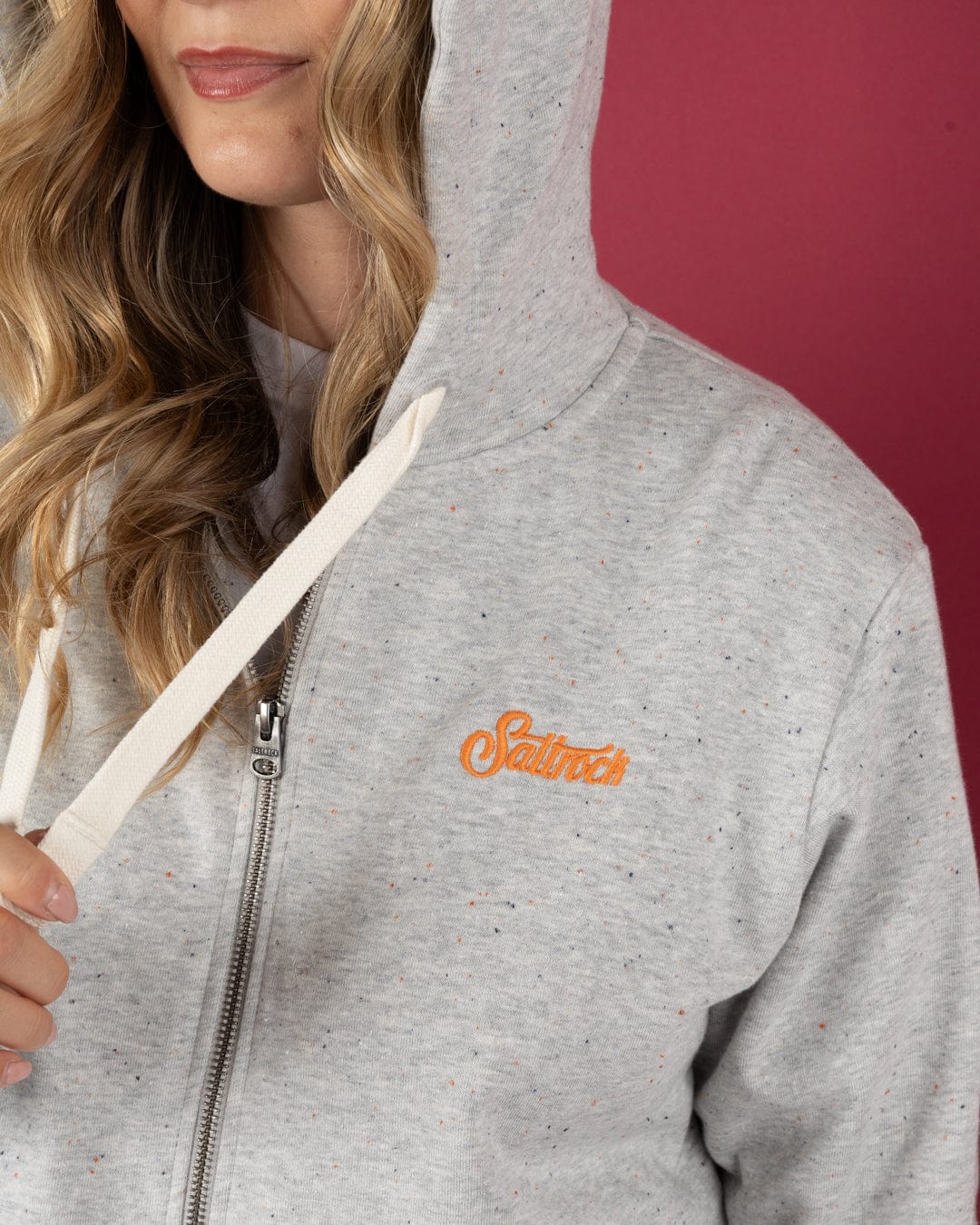 Wren - Womens Zip Hoodie - Grey - AW25