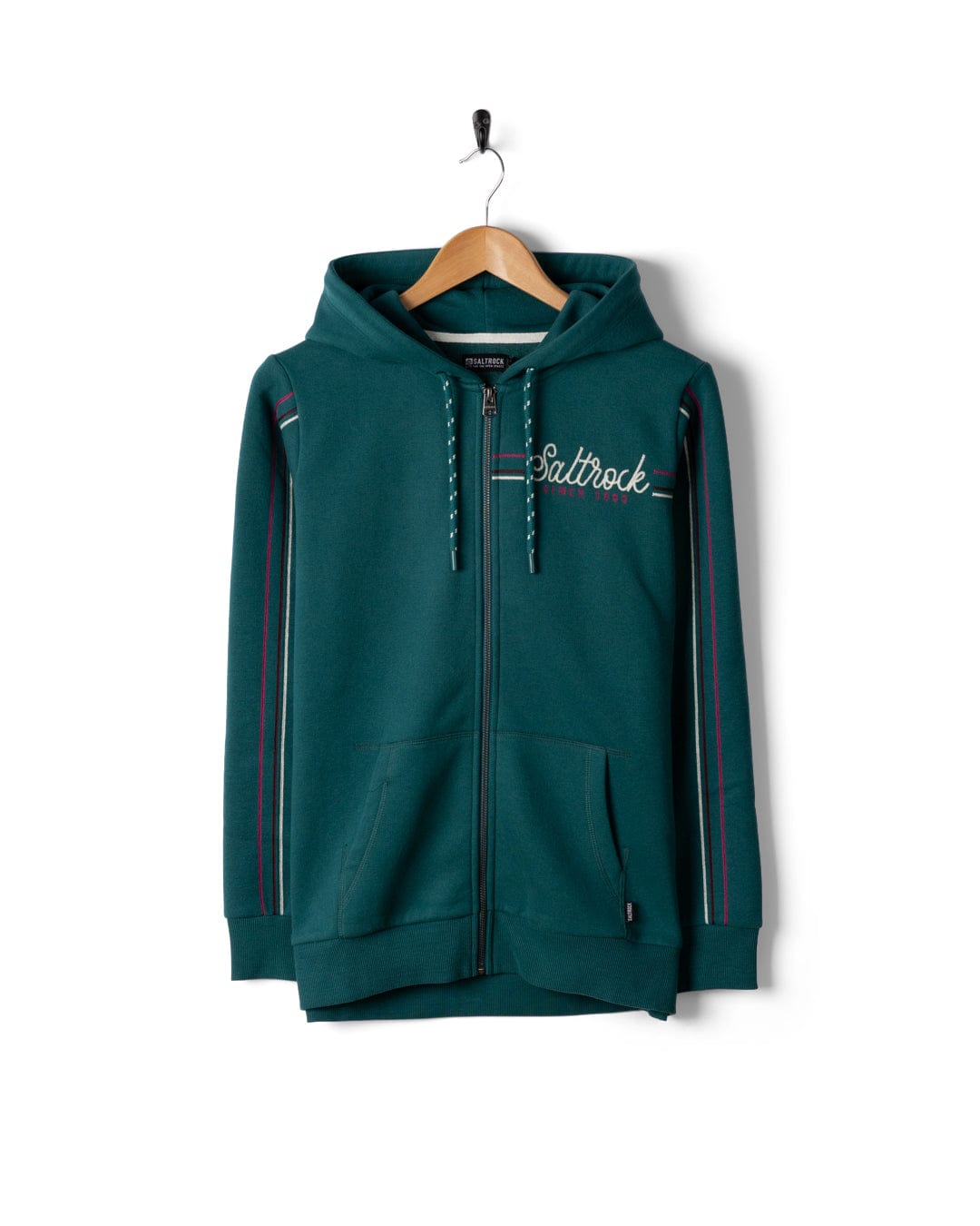 Links - Womens Zip Hoodie - Teal