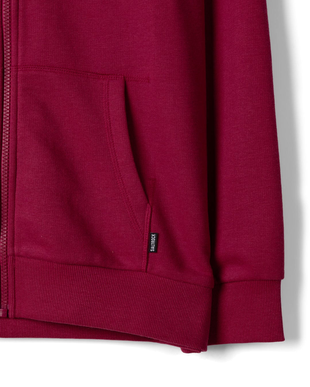 Horizon - Womens Zip Hoodie - Dark Pink