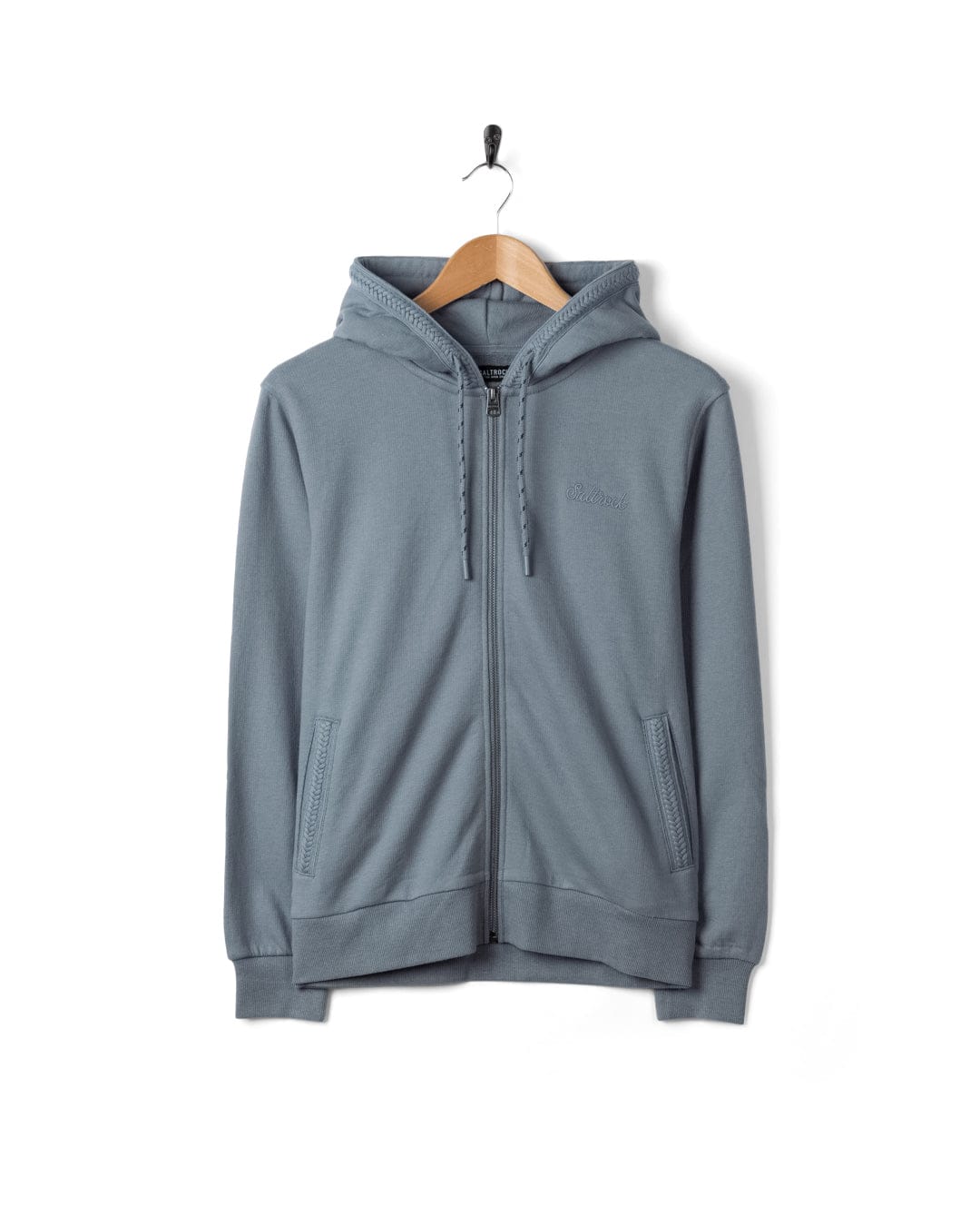 Nikka - Womens Zip Hoodie - Blue