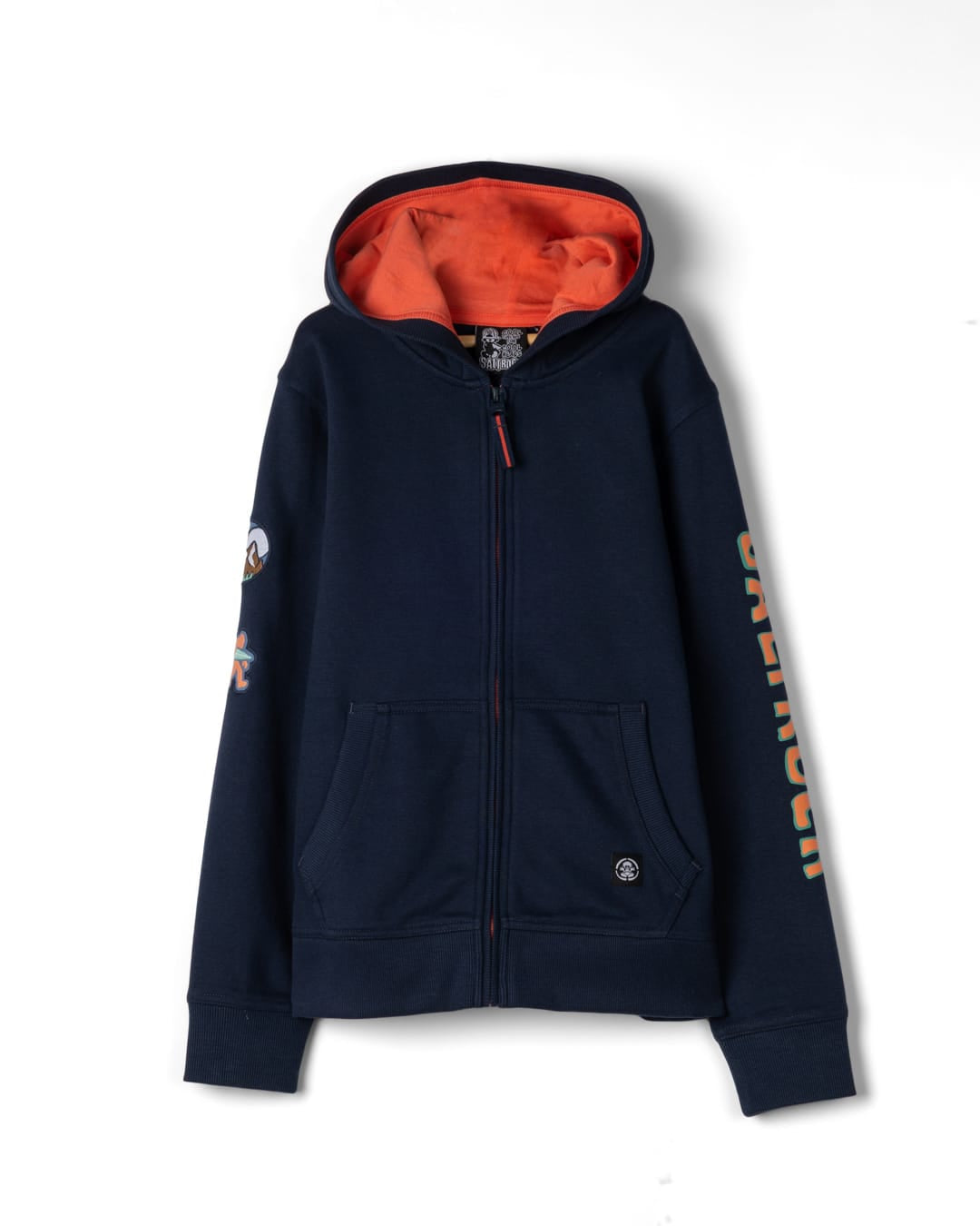 Base Camp Kids Classic Zip Hoodie in Blue