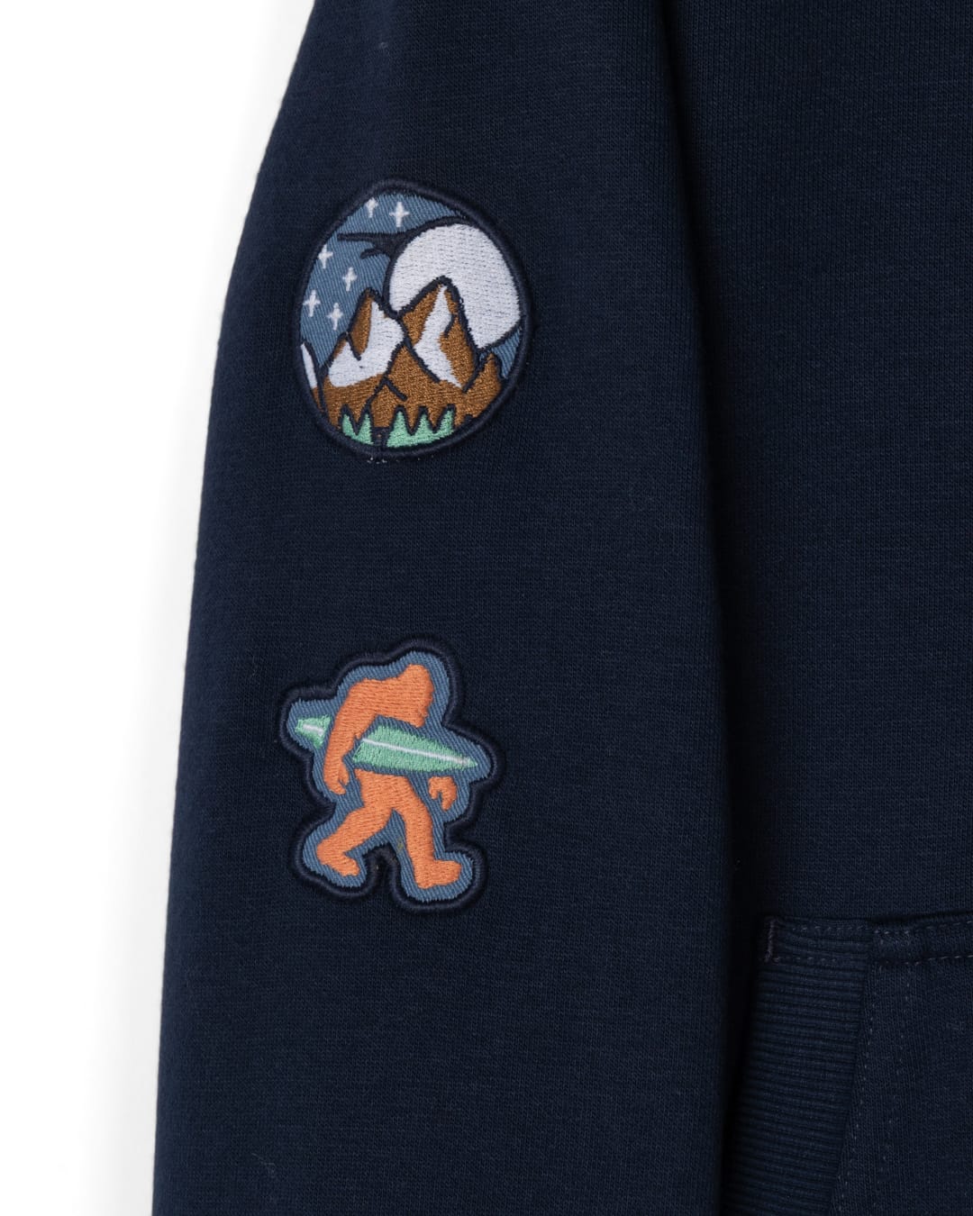 Base Camp Kids Classic Zip Hoodie in Blue