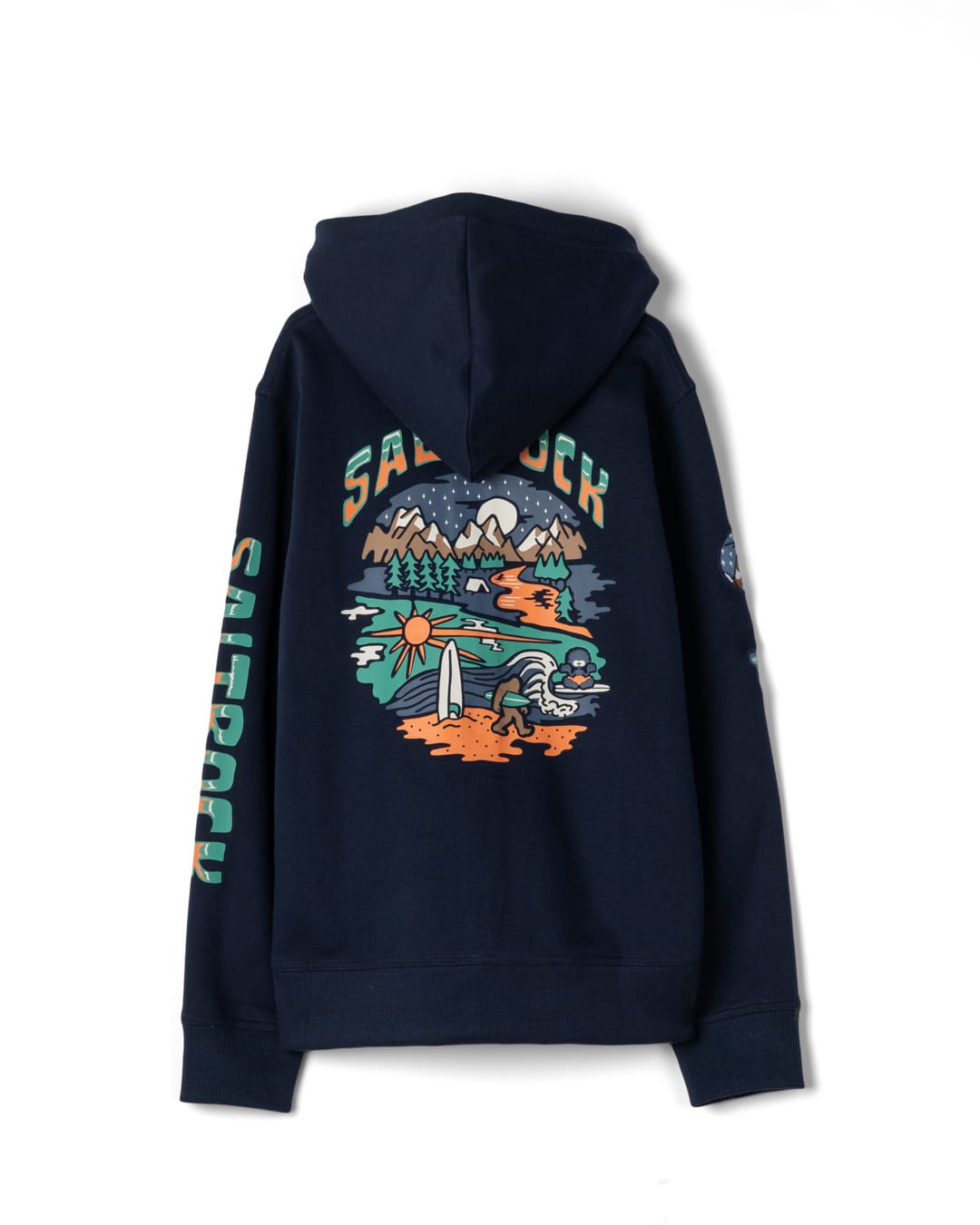 Base Camp Kids Classic Zip Hoodie in Blue