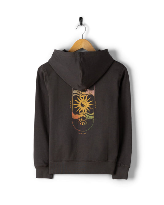 Summer Solstice - Kids Zip Hoodie - Grey