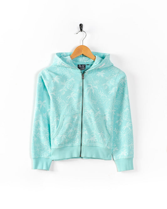 Acapulco - Kids Zip Hood - Turquoise