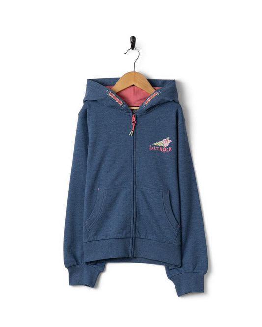 Scoop - Kids Zip Hoodie - Blue