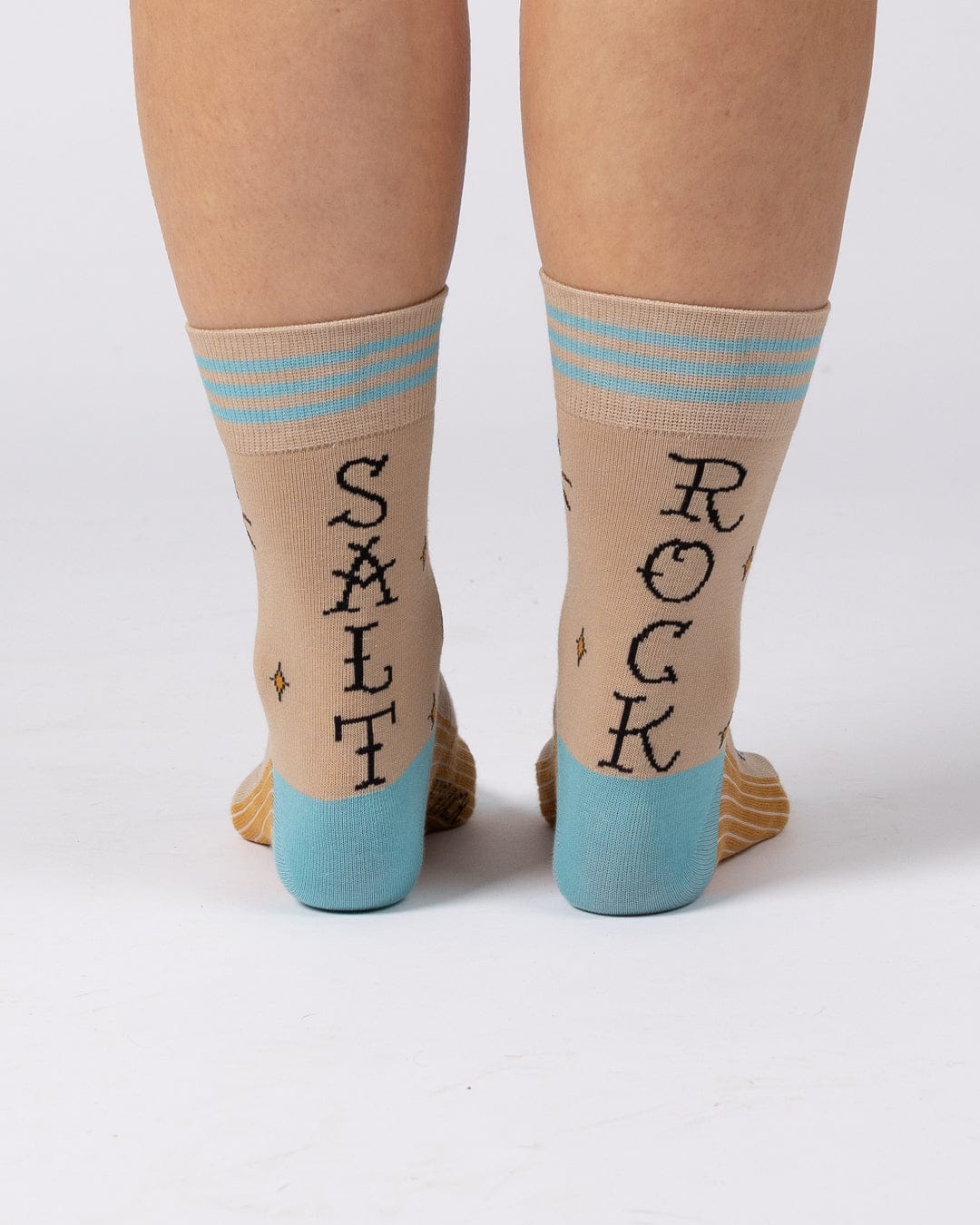 Yesterday's Youth Socks in Beige