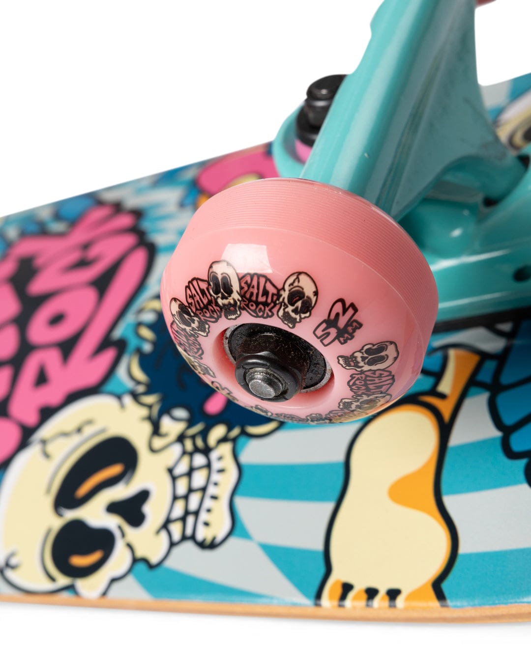 Lush Waves - Skateboard - Blue