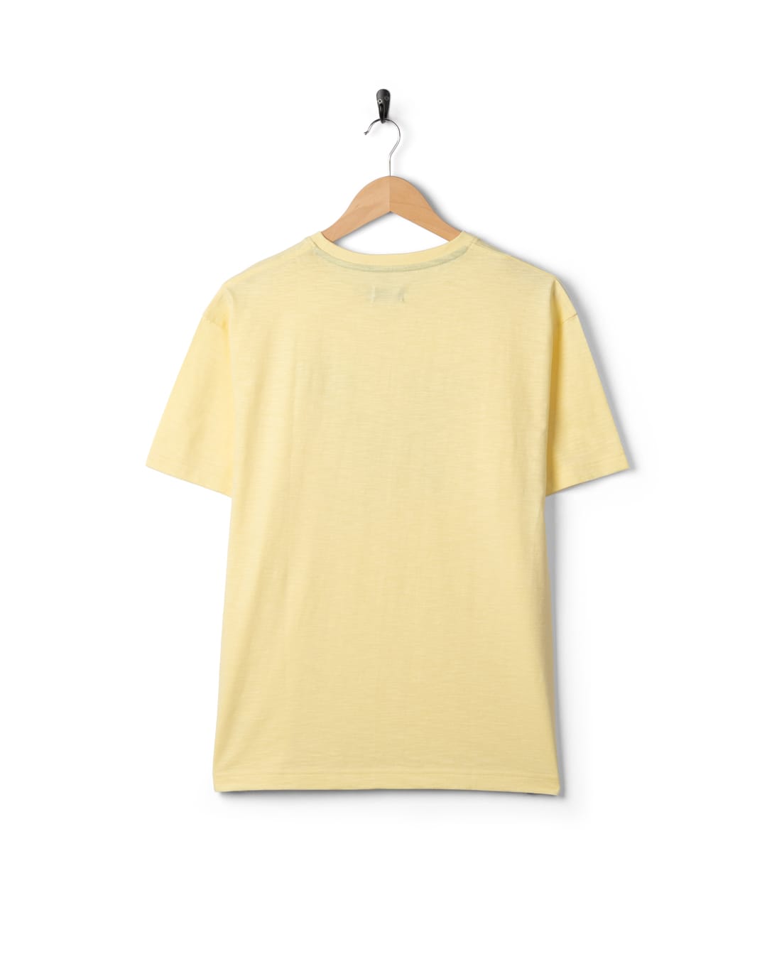 Saltwater Womens Short Sleeve T-Shirt in Light Yellow