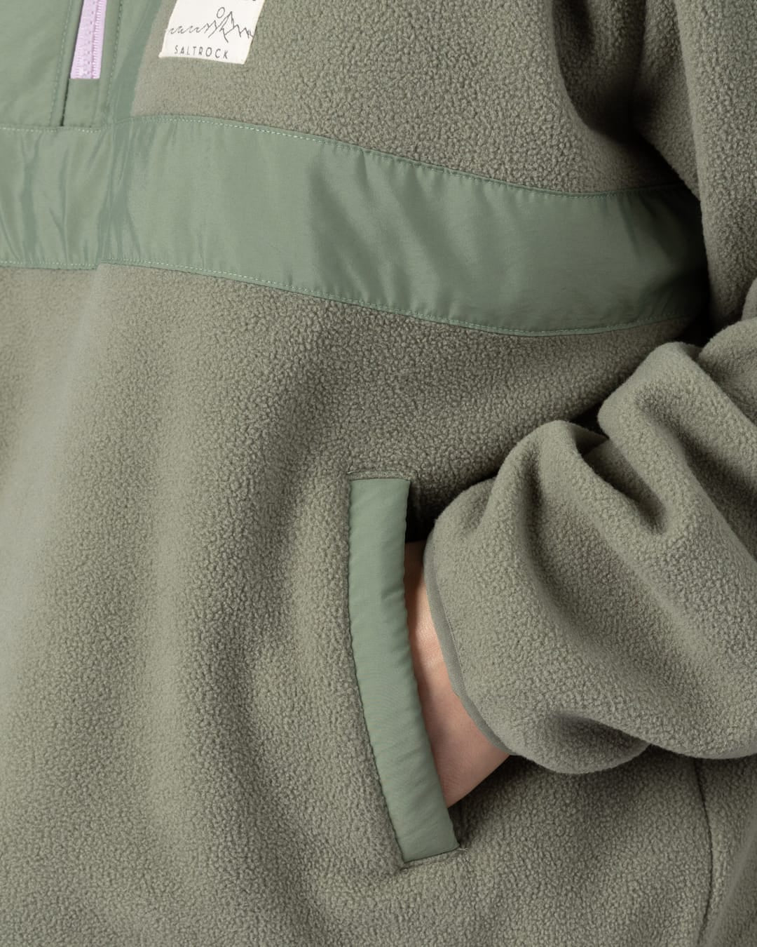 Jori Womens Oversized Fleece In Green