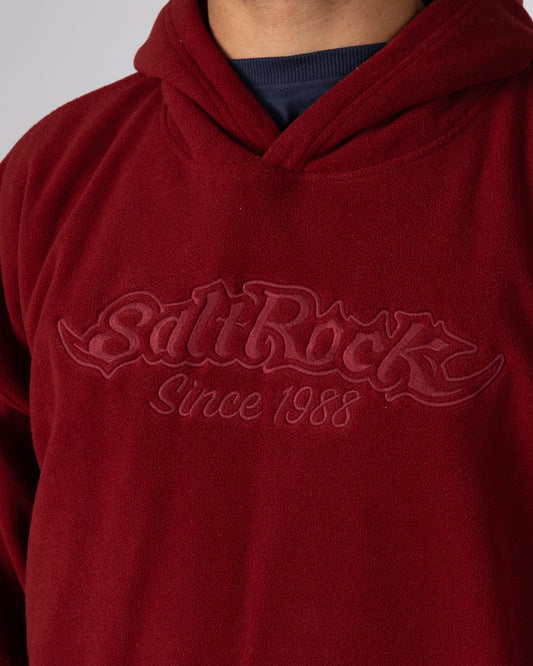 Heritage Rockies Mens Oversized Fleece in Red