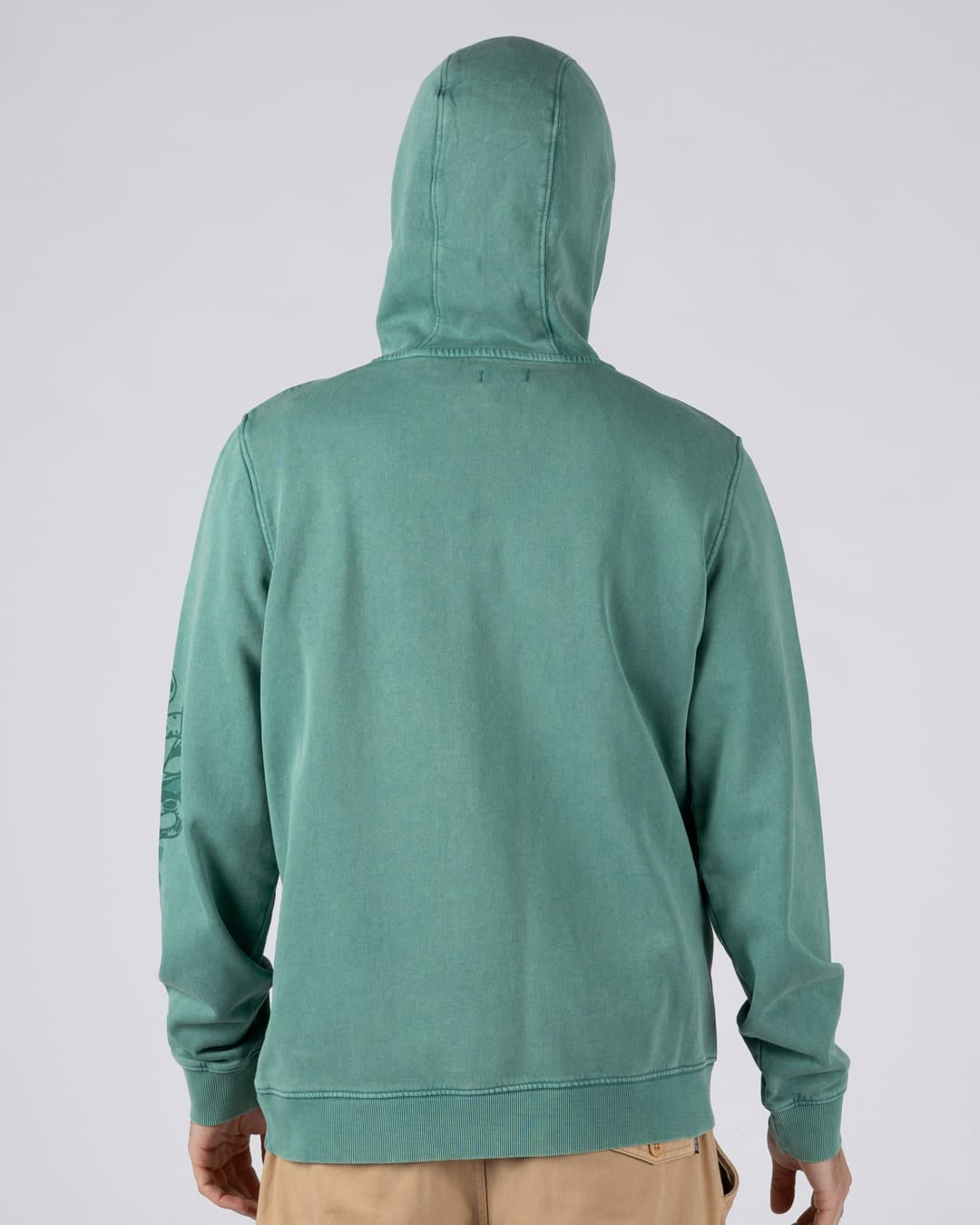 Yesterday's Youth Mens Pop Hoodie in Green
