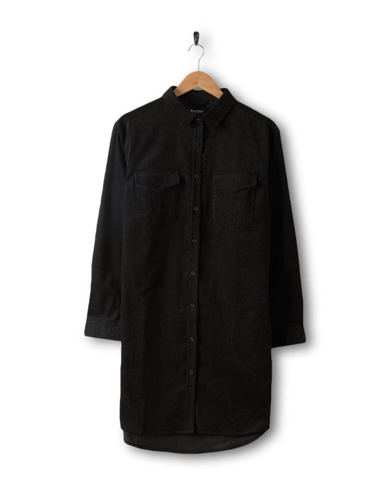 IIRIS Shirt Dress - Black and White
