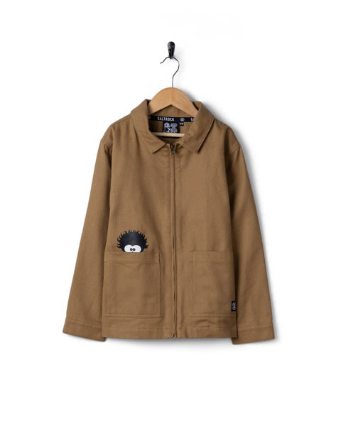 ジャケット・アウター NOAH Field Jacket S Noah NOAH Field Jacket S - Kids Casual Jacket - Brown