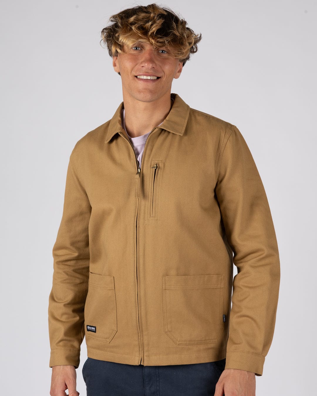Wyatt Origins - Mens Casual Jacket - Brown