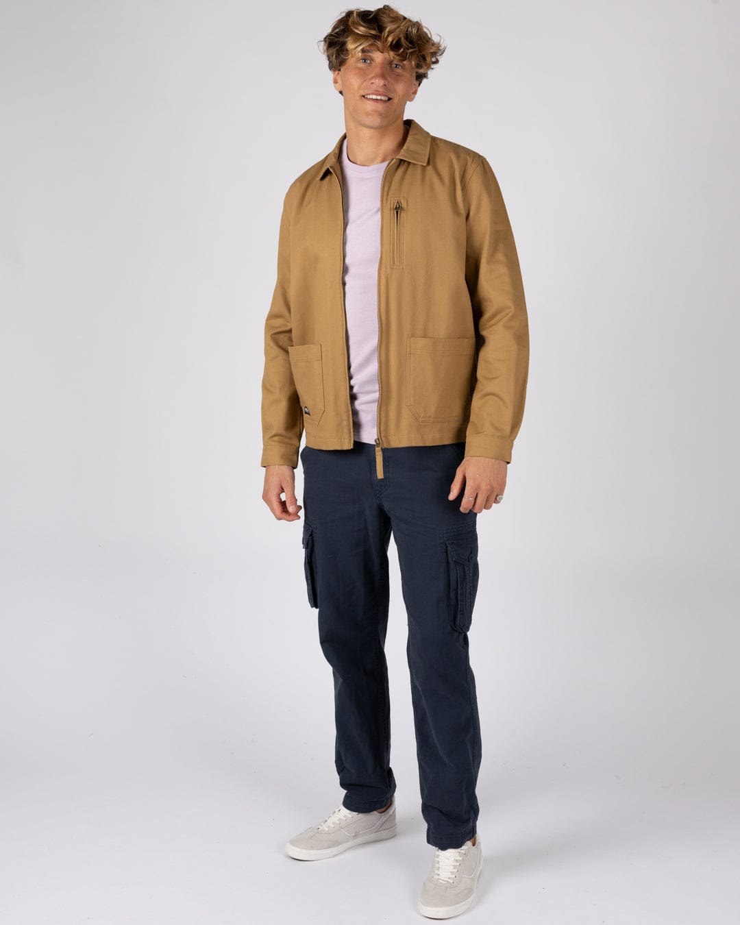 Wyatt Origins - Mens Casual Jacket - Brown