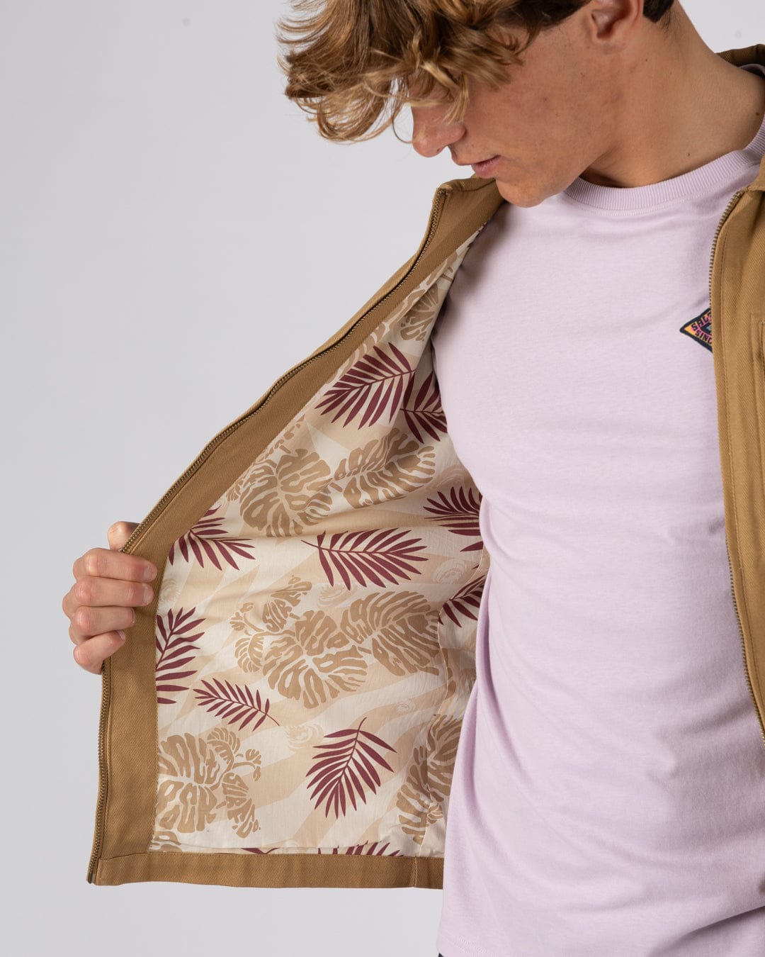 Wyatt Origins - Mens Casual Jacket - Brown