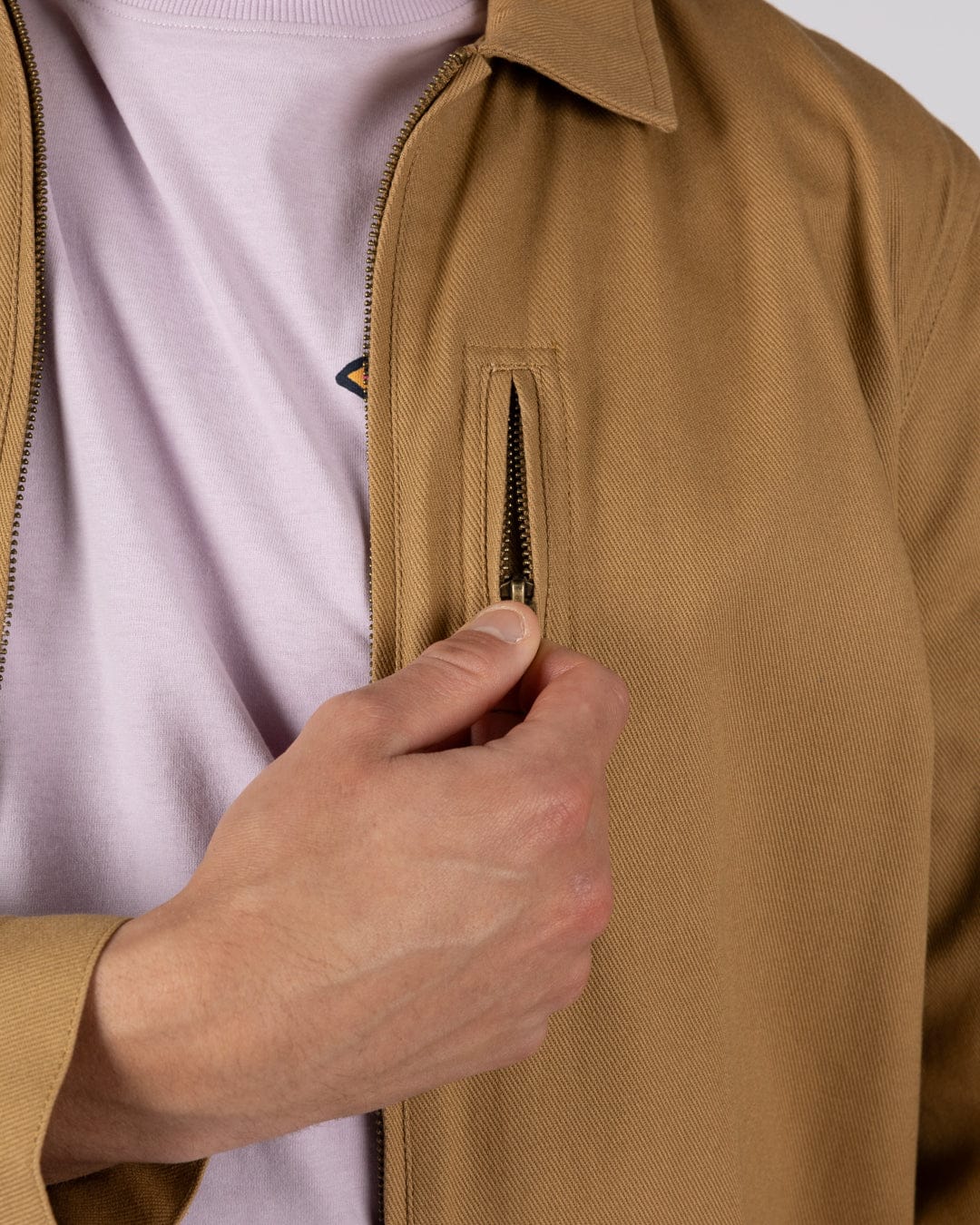 Wyatt Origins - Mens Casual Jacket - Brown