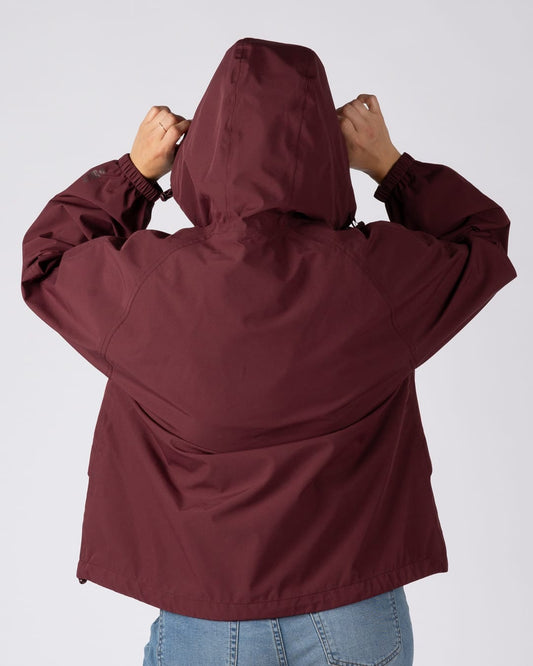 Alpine Womens Waterproof In Dark Purple