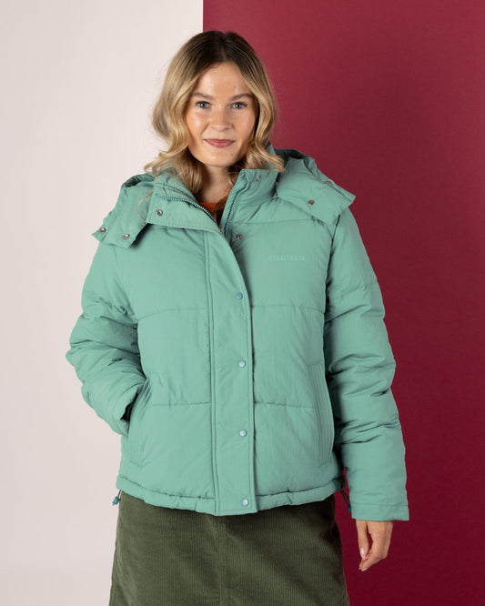 Solitude - Womens Water Resistant Padded Jacket - Blue