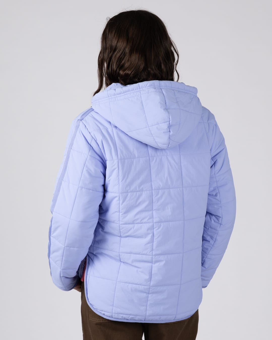 Montana Womens Pop Water Resistant Jacket In Light Blue