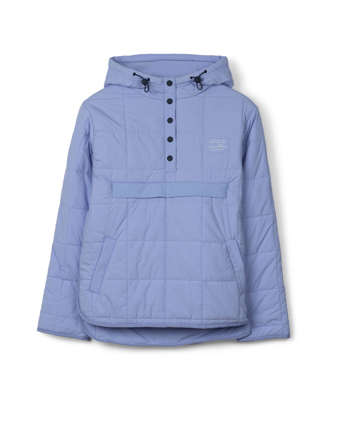 Montana Womens Pop Water Resistant Jacket In Light Blue