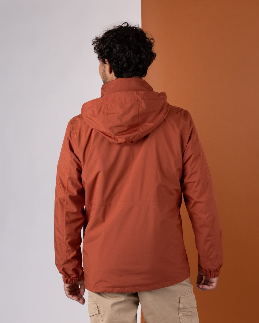 Whistler II - Waterproof Hooded Jacket - Orange
