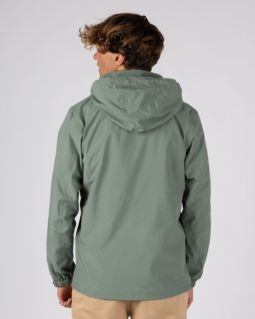 Whistler II -Mens Waterproof Hooded Jacket- Light Green