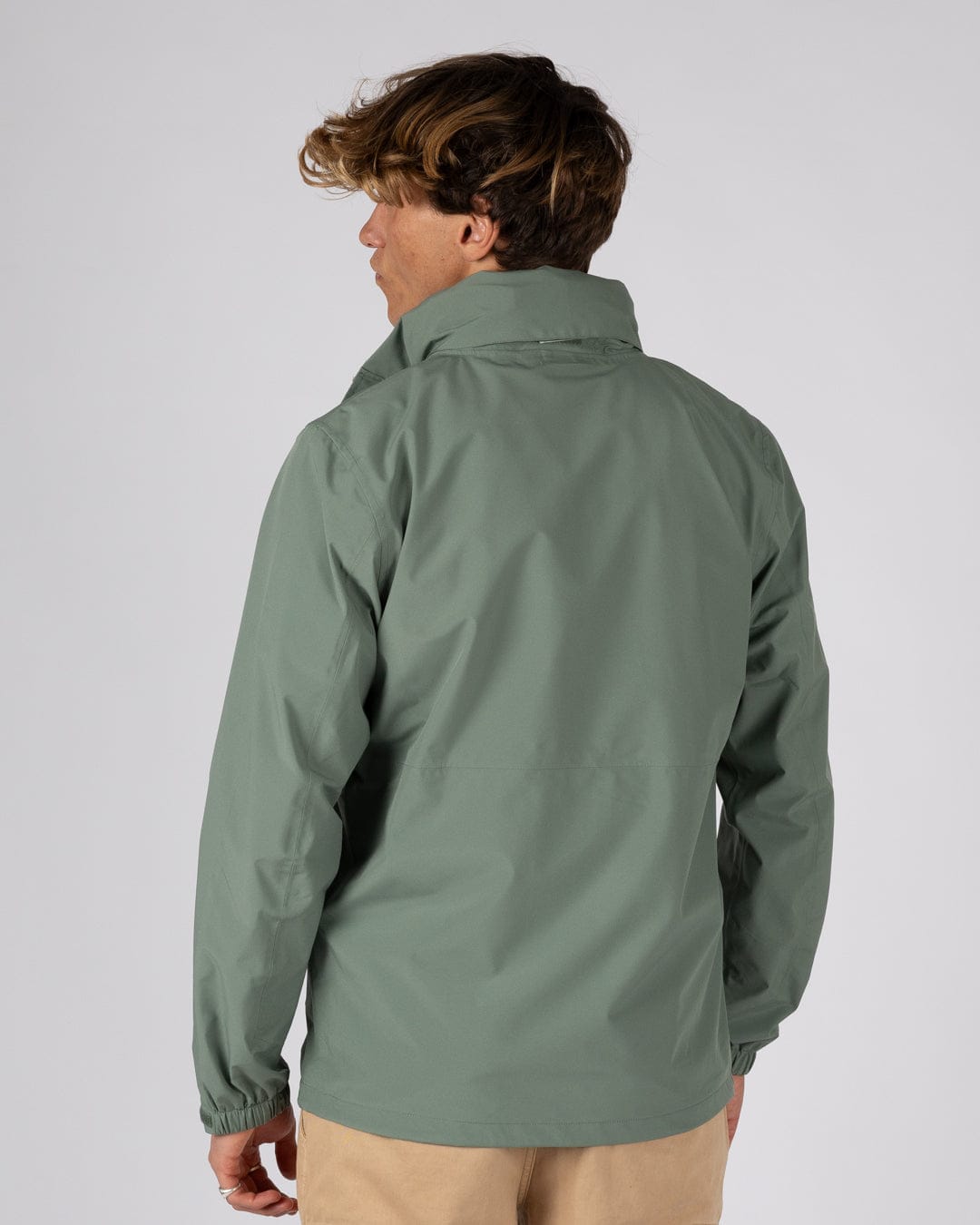 Whistler II -Mens Waterproof Hooded Jacket- Light Green