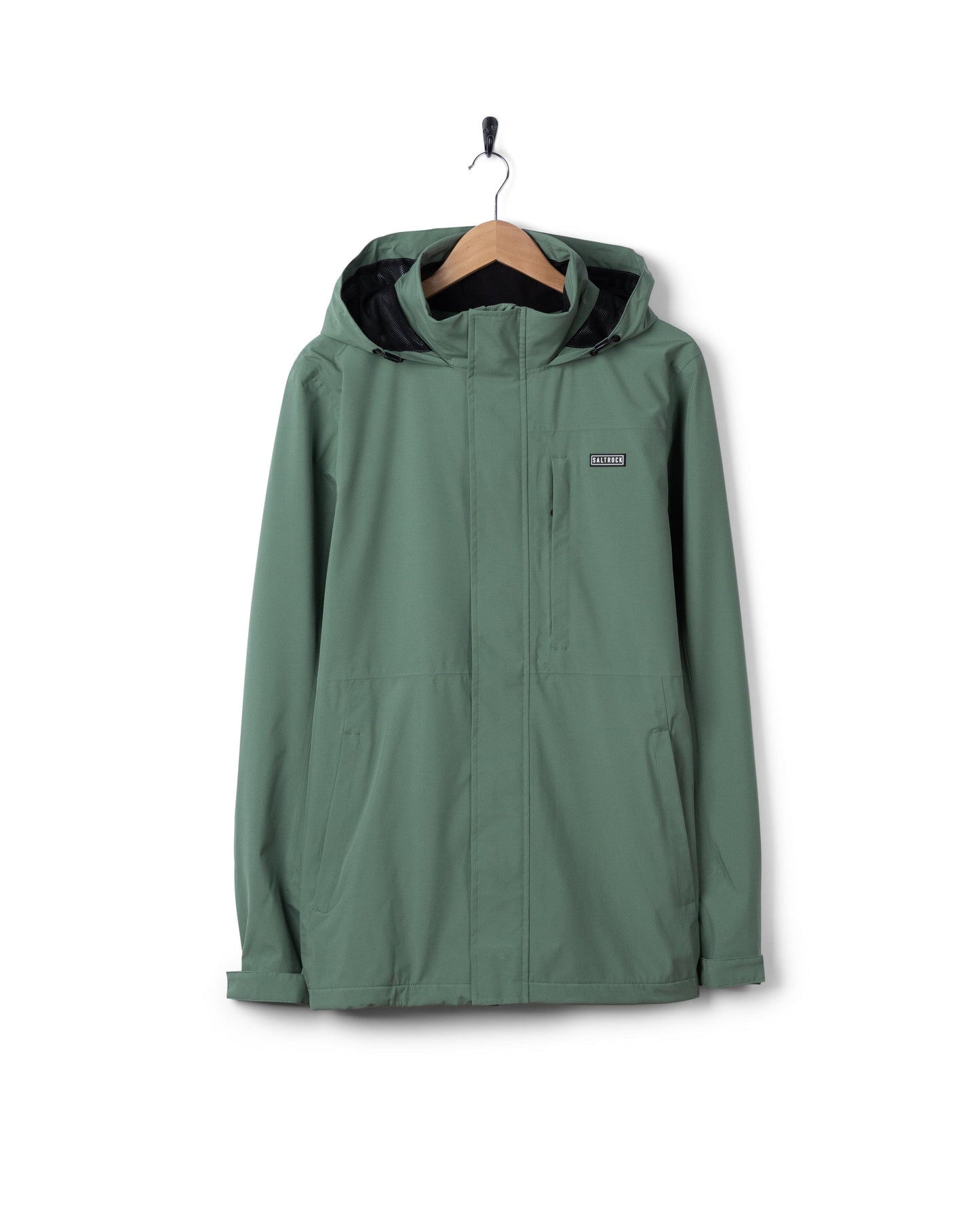 Whistler II -Mens Waterproof Hooded Jacket- Light Green