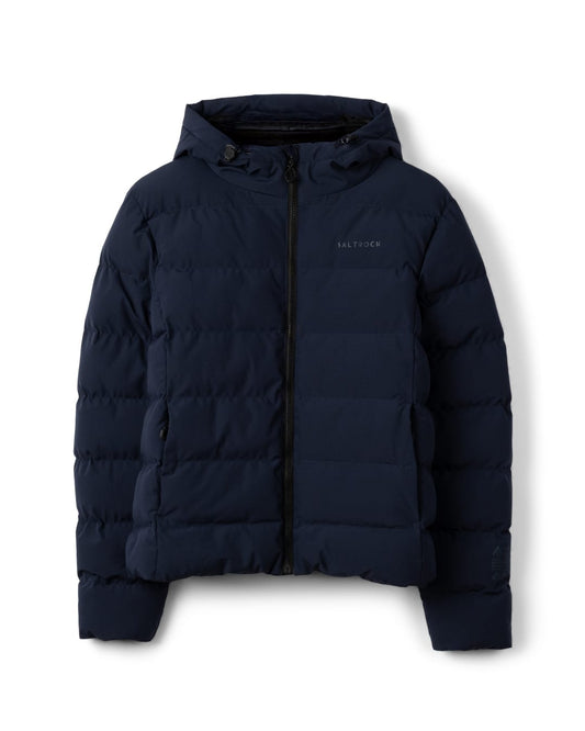 Dune Womens Padded Jacket In Dress Blue