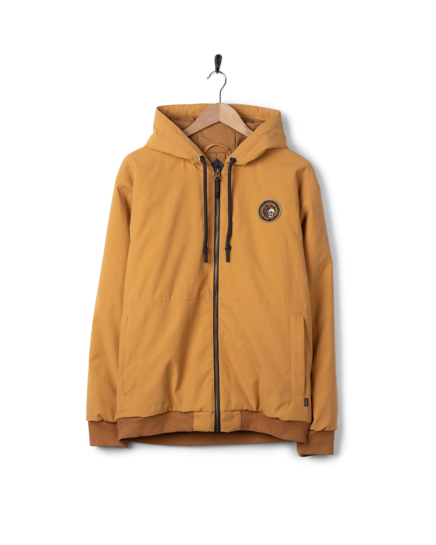 Jace - Mens Casual Bomber Jacket - Yellow