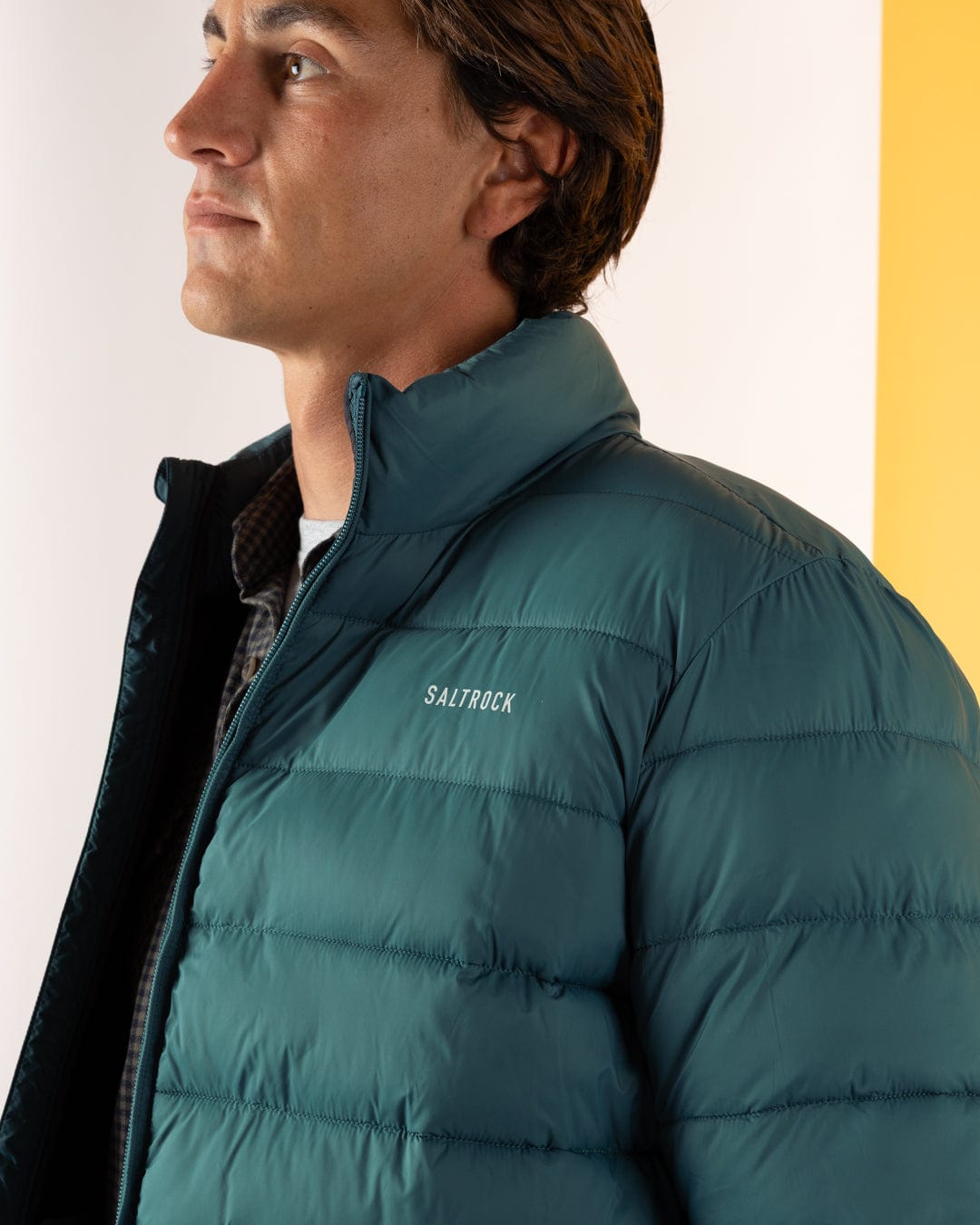 Resin - Mens Water Resistant Padded Jacket - Teal