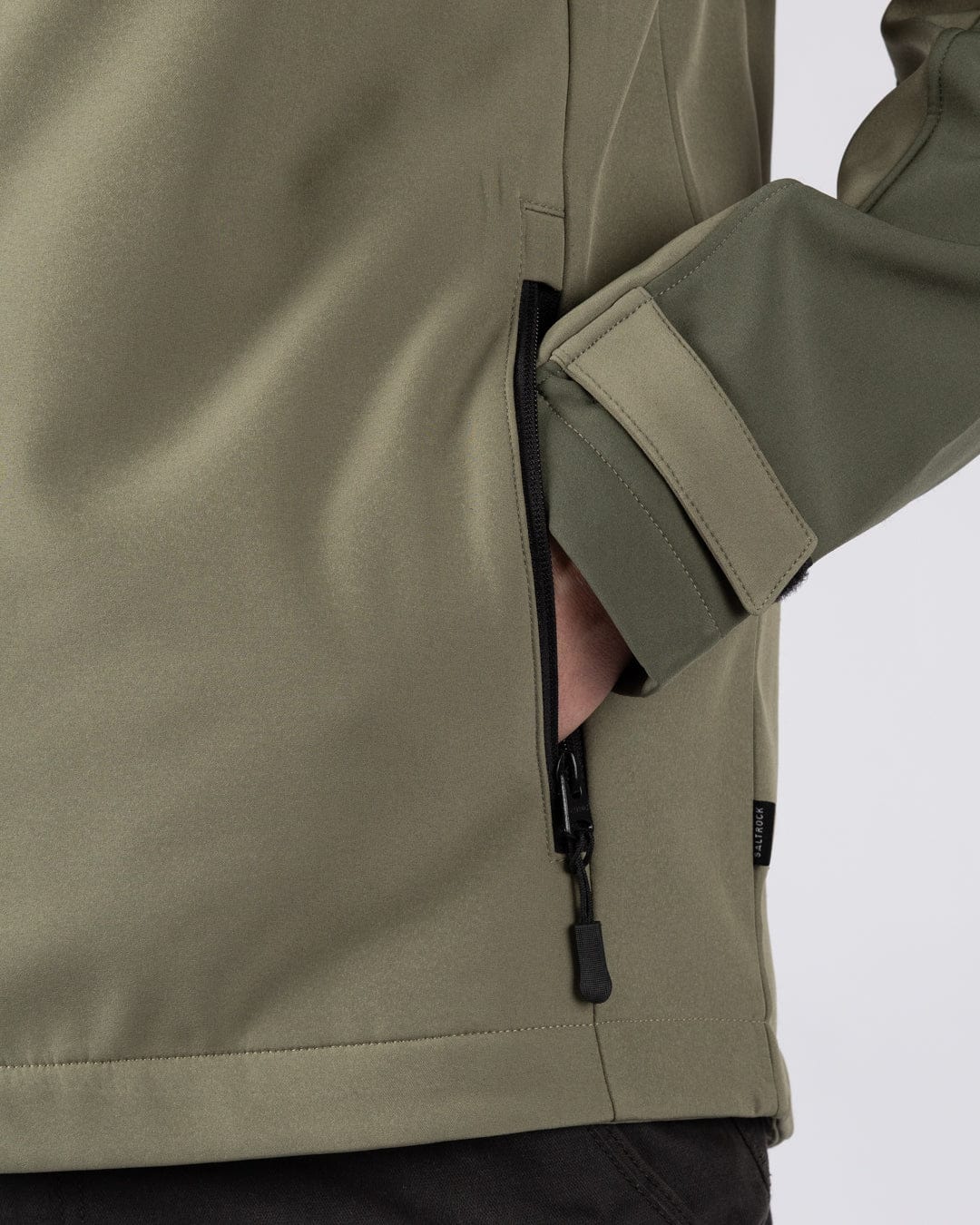 Munry - Mens Water Resistant Softshell Jacket - Dark Green