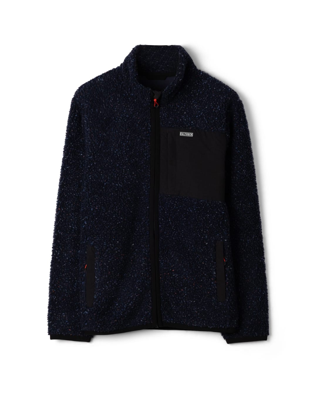 Wye Nep Mens Zip Fleece in Blue