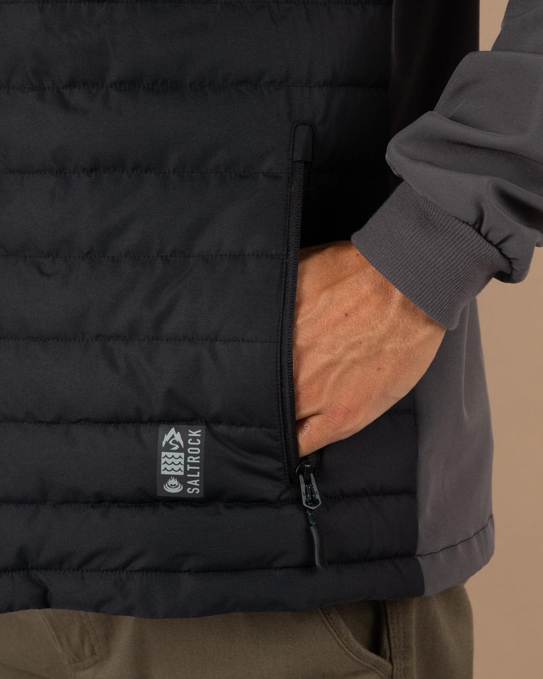 Sero - Mens Water Resistant Padded Jacket - Black