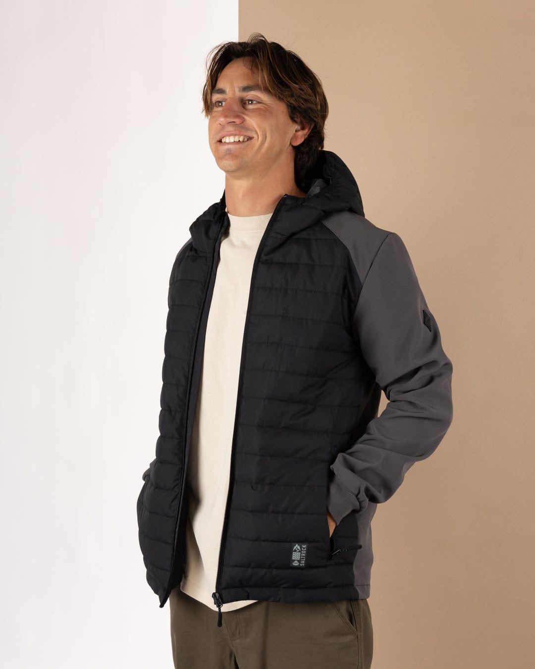 Sero - Mens Water Resistant Padded Jacket - Black