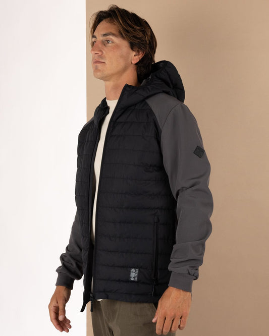 Sero - Mens Water Resistant Padded Jacket - Black
