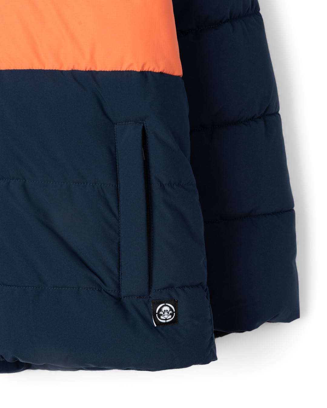 Craze Kids Water Resistant Puffer Jacket in Blue