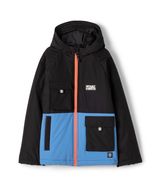 Sabotage Kids Water Resistant Jacket In Black