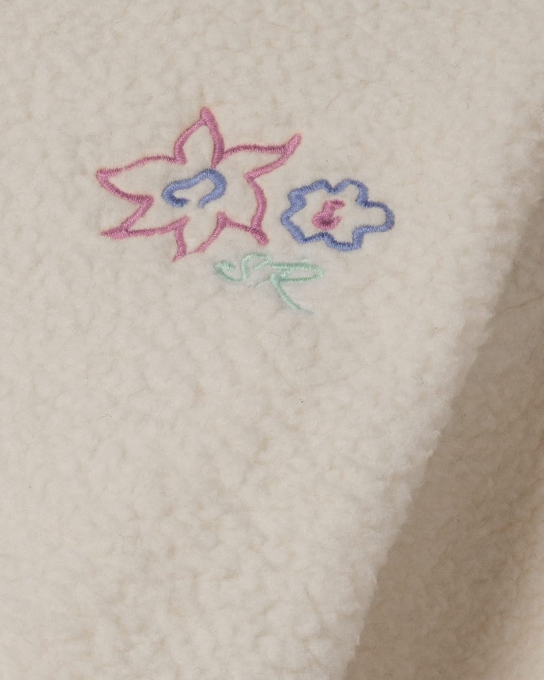 Eden Kids Fluffy Fleece Sweatshirt in Cream