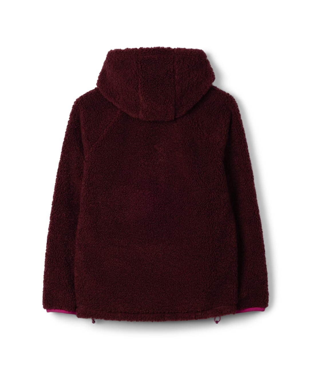 Holly Womens Hooded Fleece in Dark Purple