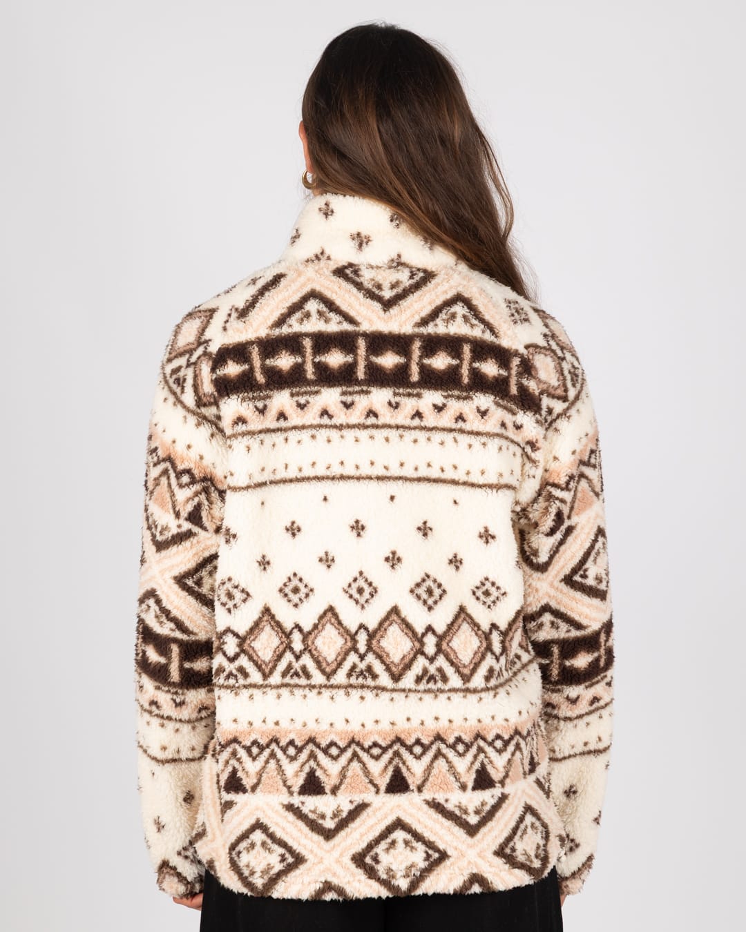 Skylar - Fleece - 1/4 Neck - CREAM